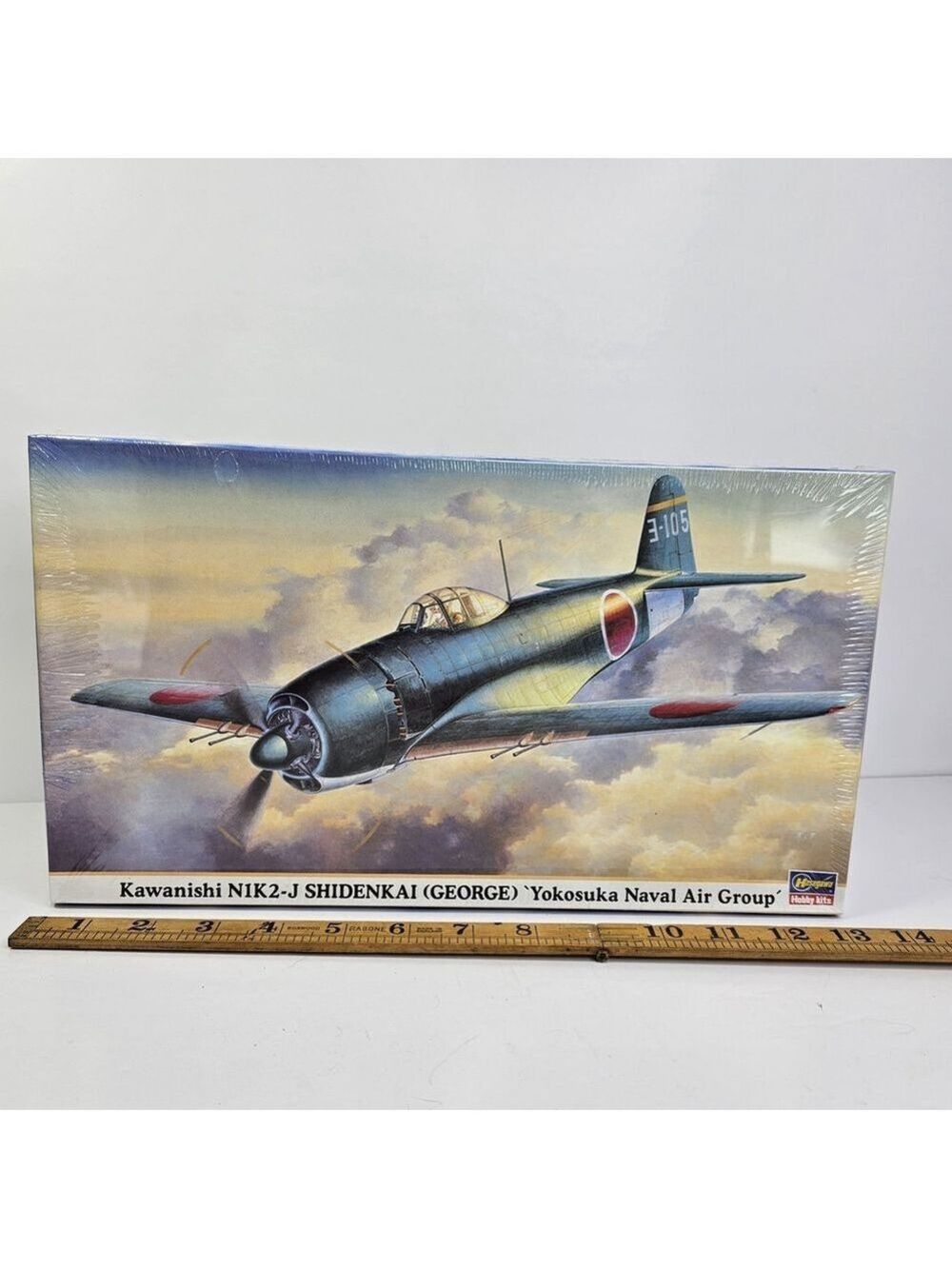 SEALED Hasegawa 1/48 Kawanishi N1K2-J Shidenkai George Yokosuka Naval Air Group